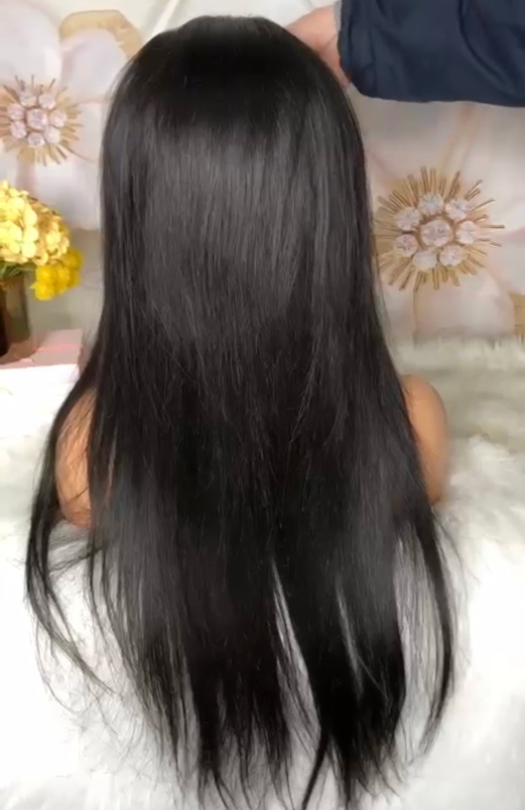 SILKY STRAIGHT FRONTAL WIG